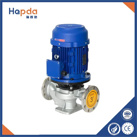 Acid Alkali Resistant Stainless Steel Vertical Chemical Centrifugal Pump